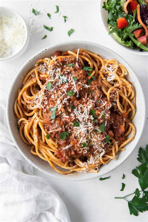 Pasta Bolognese | Valerie's Kitchen