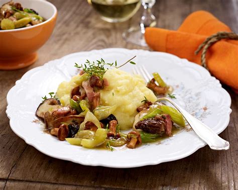 Pilz Ragout Mit Porree Rezept Lecker