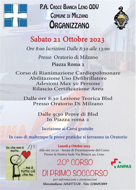 Corso Di Rianimazione Cardiopolmonare Abilitazione Uso Defibrillatore