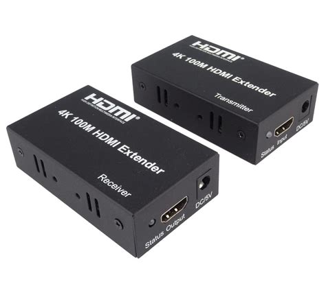 PremiumCord 4K HDMI extender na 100m cez jeden kábel Cat5e Cat6