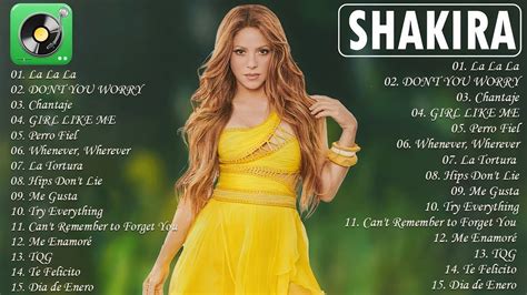 Shakira Mix Exitos 2023 Grandes Exitos De Shakira Canciones De