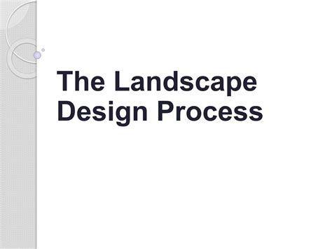 H Landscape Design Processpptx