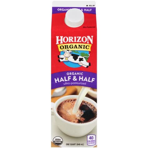 Horizon Organic Half And Half Cream (32 fl oz) from Costco - Instacart