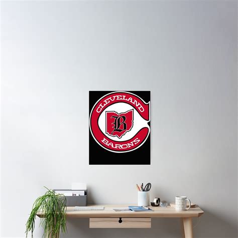 "Cleveland Barons Logo Classic T-Shirt.png" Poster by jackiwhit | Redbubble