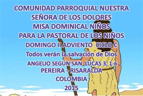 Hojita Evangelio Domingo Ii Adviento C Color Ppt Descarga Gratuita