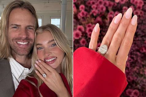 Supermodel Elsa Hosk Gets Engaged To Tom Daly In Swedish Wildflower