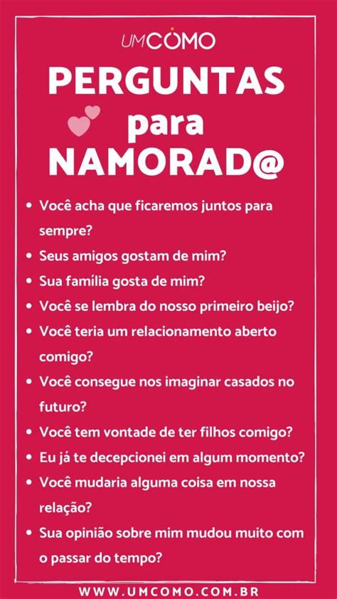 Perguntas Para Fazer Ao Namorado Quiz