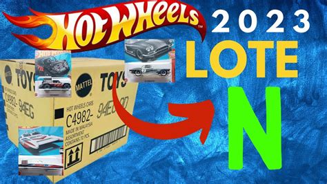 HOT WHEELS LOTE N 2023 HOT WHEELS N CASE 2023 HOT WHEELS CAJA N