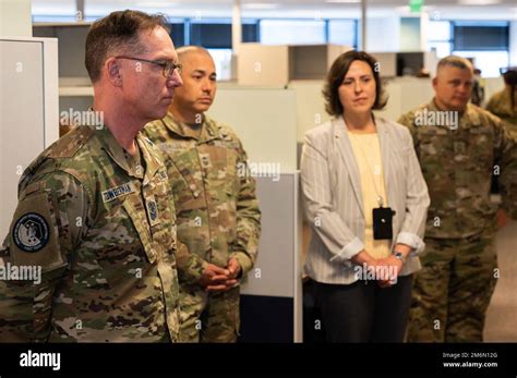 Chief Master Sergeant Of The Space Force Roger A Towberman Receives A