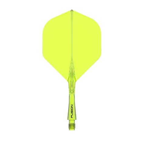 Winmau Fusion Fluor Yellow Darts Flights - Dartshopper.com