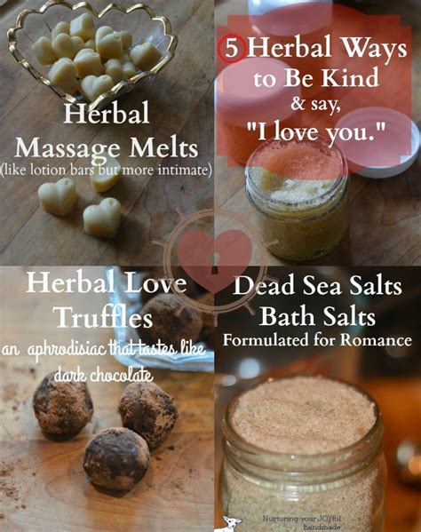 Diy Valentine Gifts To Make When You Are Short On Time Herbalism