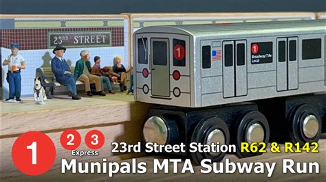 Munipals Mta R R Rd Street Subway Run Work Train Debut Th