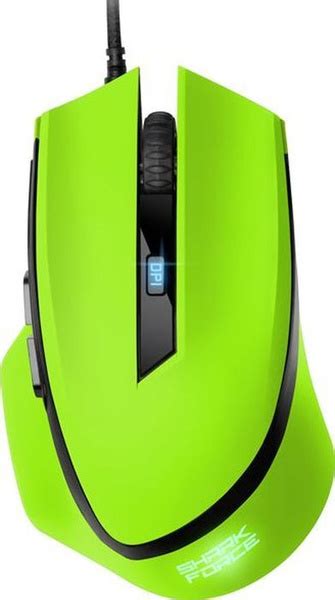 Мышь Sharkoon SHARK FORCE SHARK FORCE GREEN, зеленый - купить по ...