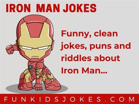 Iron Man Jokes - Fun Kids Jokes