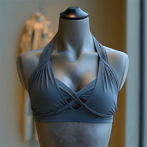 Suti Em Rack Em Loja De Lingerie Para Venda Sala De Exposi O De Loja De Moda Imagem Premium