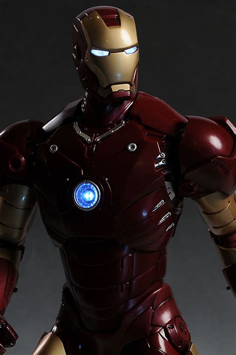 Review And Photos Of Iron Man Mk Iii Sixth Scale Action Figure