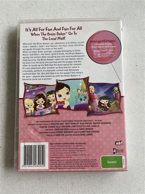 Bratz Babyz The Movie Dvd 2005 Pal Region 4 9315842032050 Ebay