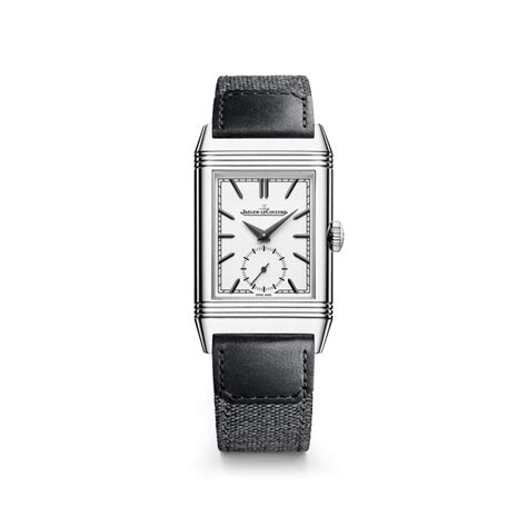 Stainless Steel Men Watch Manual Winding Reverso Tribute Small Seconds