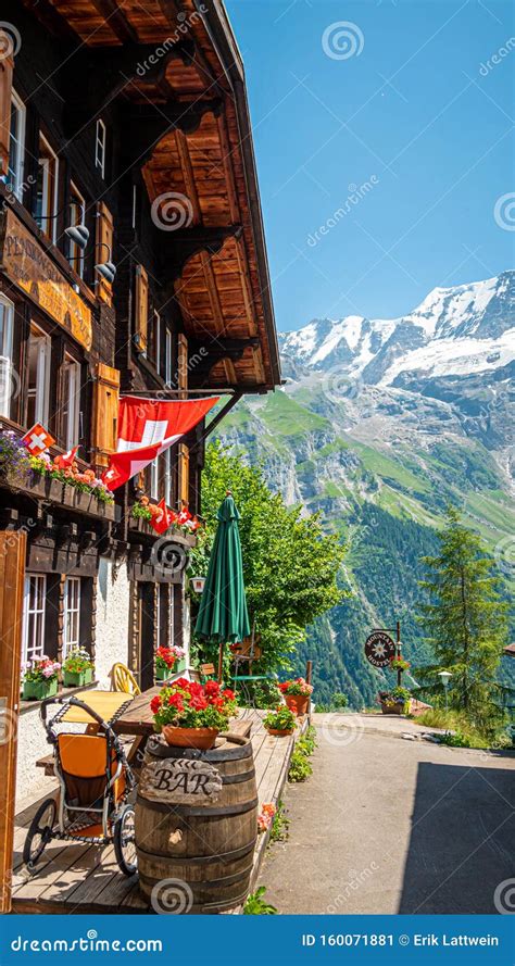 Wonderful Historic Village Of Gimmelwald In The Swiss Alps Swiss Alps