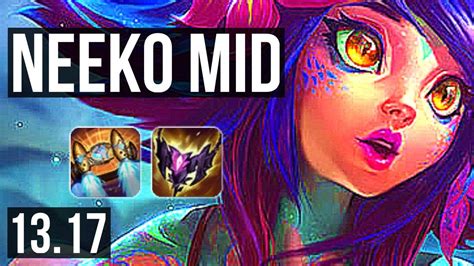 NEEKO Vs GAREN MID 3 1 9 1100 Games KR Grandmaster 13 17