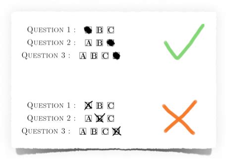 Consigne épreuve par QCM automatisé