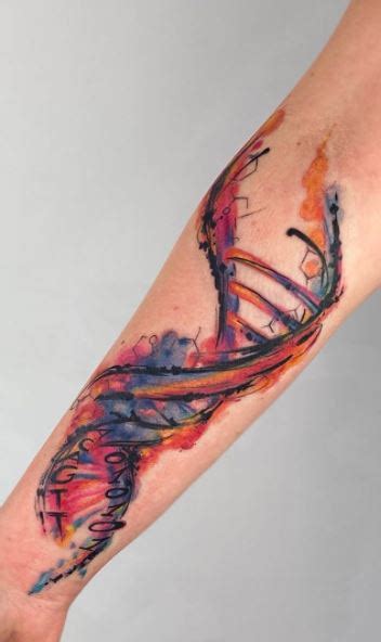 65 Unique Dna Tattoos Ideas And Meaning Tattoo Me Now