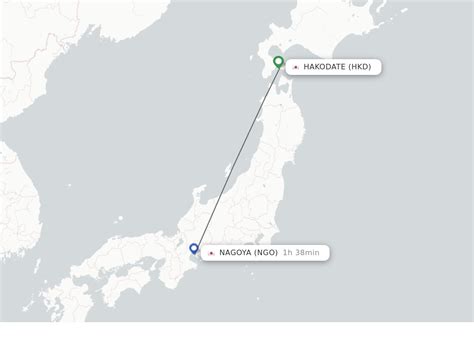 Direct Non Stop Flights From Hakodate To Nagoya Schedules