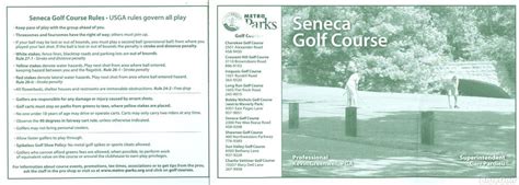 Seneca Golf Course - Course Profile | Course Database