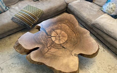 Couch Und Beistelltische Stammdesign Live Edge Coffee Table Wood