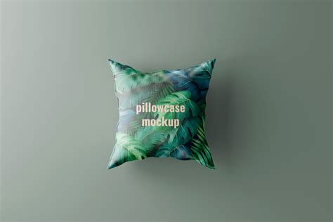 Pillowcase Mockup - Mockup Free