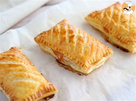 Empanadas hojaldre de jamón y queso Receta Petitchef