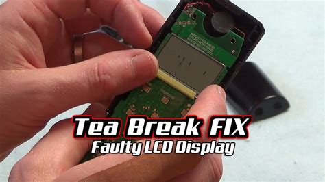 Faulty Lcd Display Quick Fix Youtube