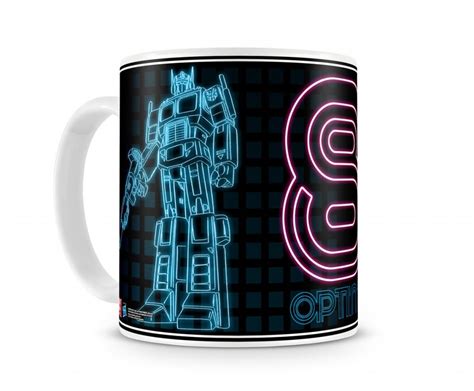 Transformers Optimus Prime Neon Coffee Mug Mugs Oddsailor