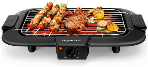 Aigostar Tasty Grill Sin Humo Plancha De Asar Barbacoa El Ctrica