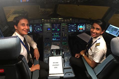 Srilankan Operates Its First All Female Crew Flight Recognizing Womens