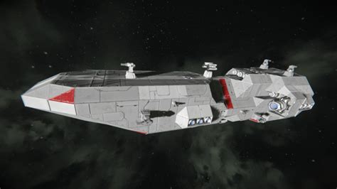 Space Engineers KR 70 Assault Corvette V 1 0 Blueprint Ship Large