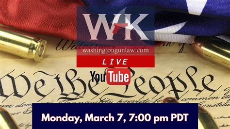 Washington Gun Law Tv Live Youtube