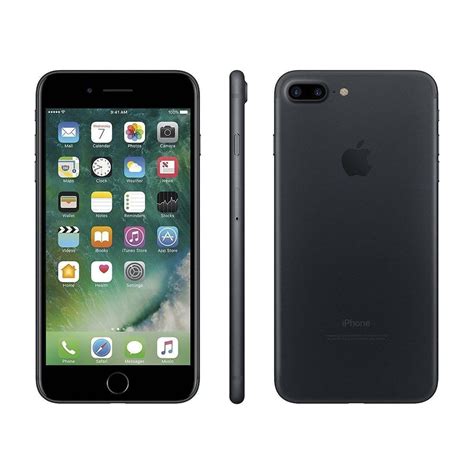 Used Apple IPhone 7 Plus A1661 32GB Matte Black Fully Unlocked 5 5