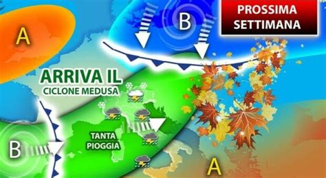 Arriva Il Ciclone Medusa Da Prossima Settimana Pioggia Vento E Neve