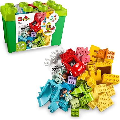 Lego Duplo Classic Deluxe Brick Box Starter Set Features Storage Box