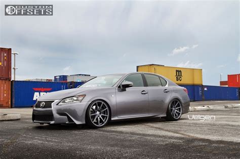 2014 Lexus GS350 Velgen VMB9 Megan Racing Lowered Adj Coil Overs