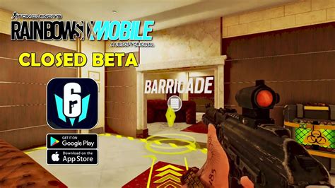 Rainbow Six Mobile Ubisoft Closed Beta Gameplay Android IOS YouTube