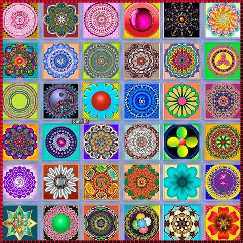 Solve Mandalas Jigsaw Puzzle Online With 169 Pieces