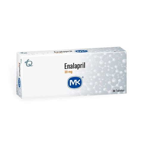 Enalapril 20Mg Tabletas Caja X 30 Mk Cruz Verde