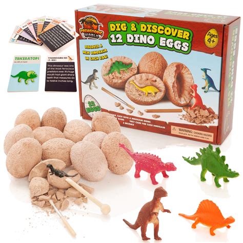 Buy Prehistoric WorldDinosaur Toy Dinosaurs Egg Dig Kit Dino Egg