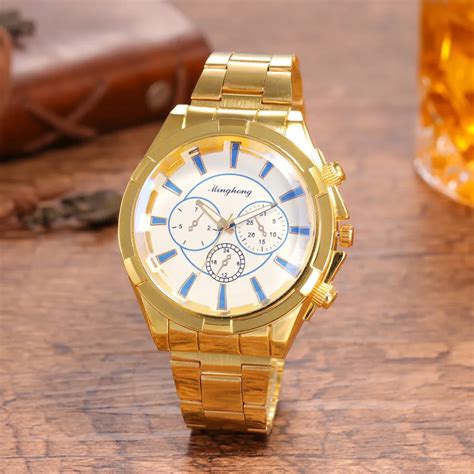 Luxury Watch Fashion Stainless Steel Watch For Mens Quartz Analog Wrist Watch Wristwatch Mens