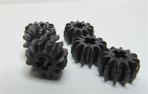 Lego Parts Technic Gear Tooth Double Bevel Black Ebay