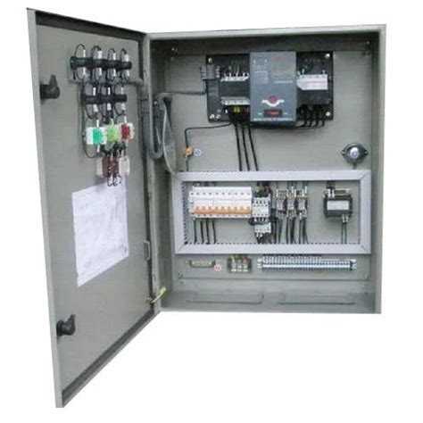 Mild Steel Three Phase Electrical Control Panel Ip Rating Ip55 At Rs