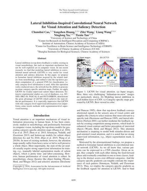 Lateral Inhibition-Inspired Convolutional Neural Network For - DocsLib