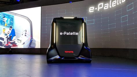 Toyota e-Palette concept debuts at CES 2018 - CNET